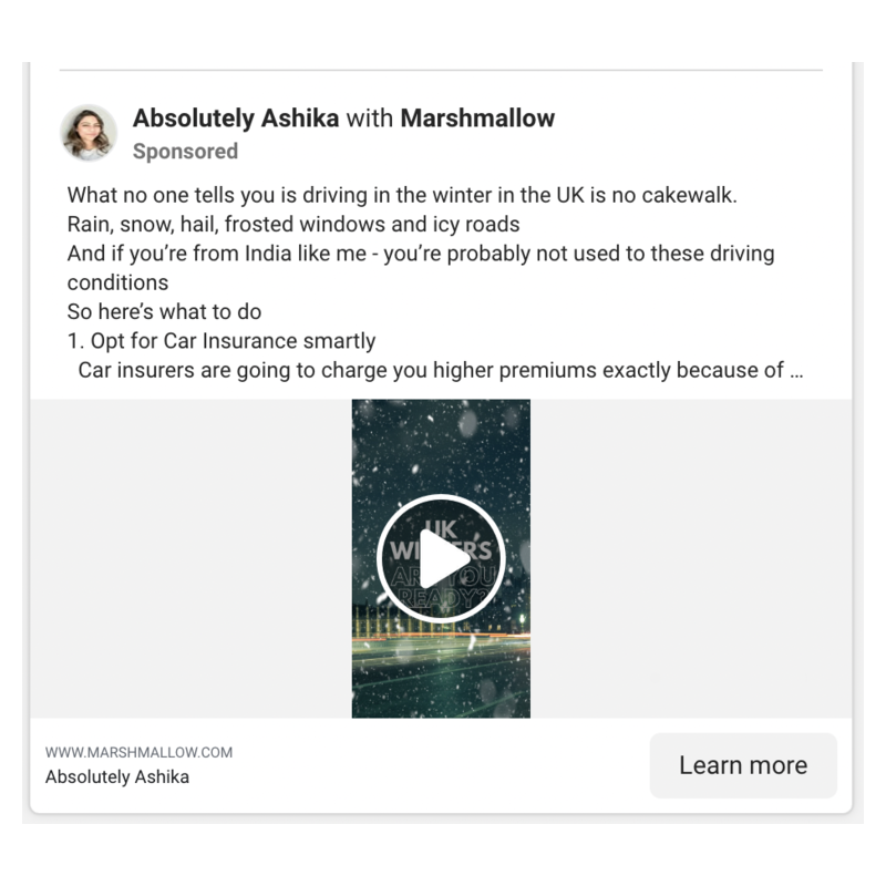Absolutely Ashika x Marshmallow - UK winter driving for Indian newcomers